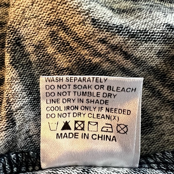 Isabel London Tunic Dress soft and warm Size M Navy but looks Black - Picture 6 of 8